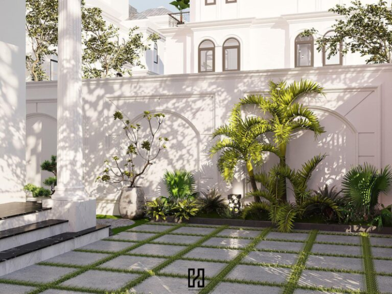  Hieu Nguyen - 3D Garden landscape Model 3dsmax 