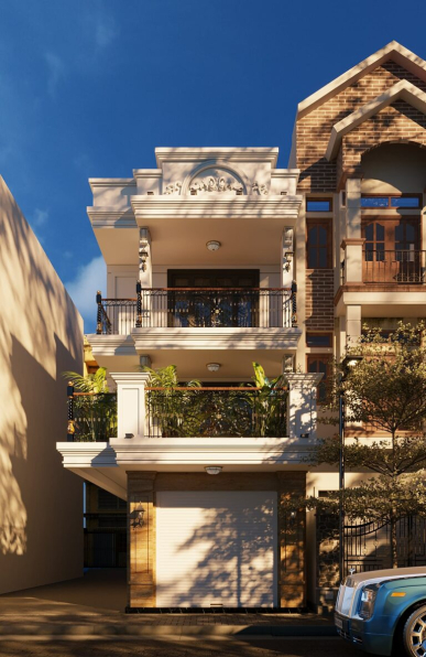  Dung Cao - 3D Exteriors House Scene Model 3dsmax Share