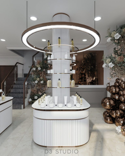 Pham Viet Dung - 3D Interior Shop Cosmetics Scene Model Download 