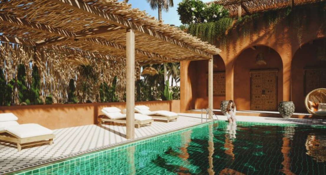 Do Huy Binh - 3D Exterior Resort Scene Model Download 