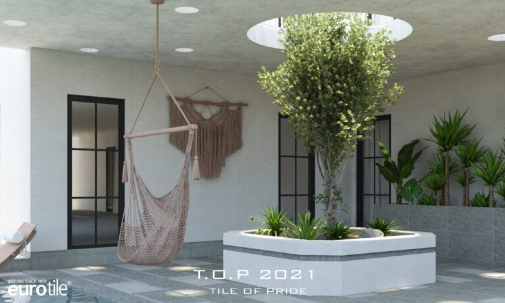 Tran Quoc Cuong - 3D Model of Exterior Pool House For Free Download 