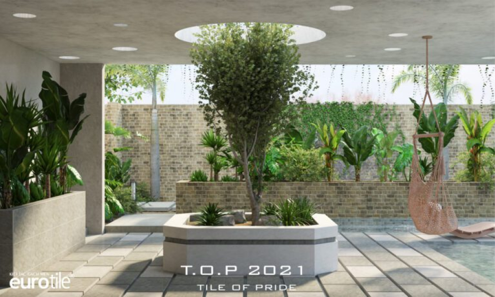 Tran Quoc Cuong - 3D Model of Exterior Pool House For Free Download 