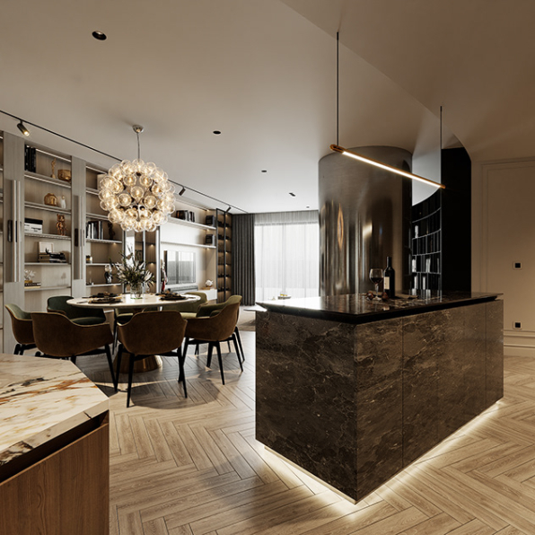 Tuan Anh Nguyen - 3D Interior Apartment Model Download 