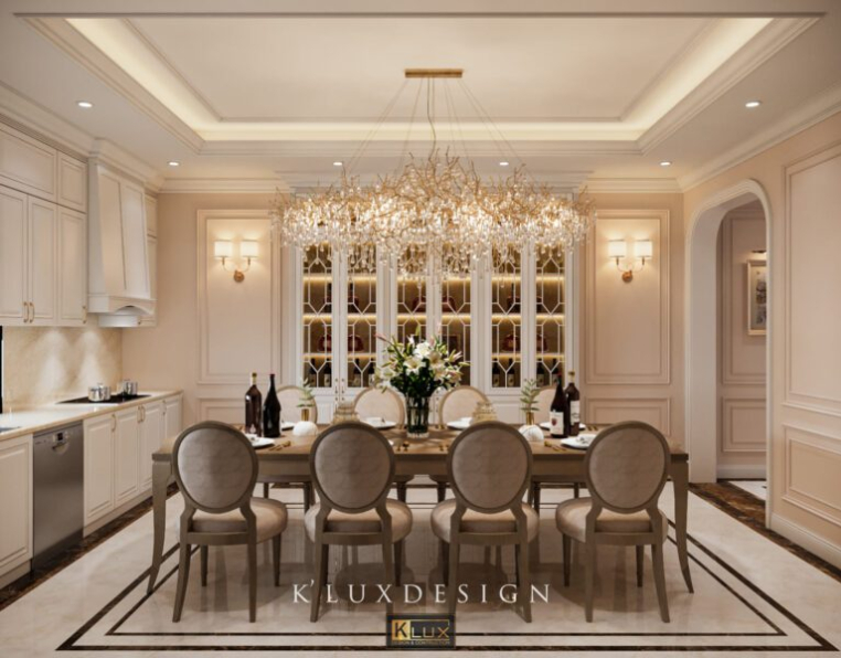Trung Kien Kts - 3D Interior Neoclassical Apartment Model For Free Download 