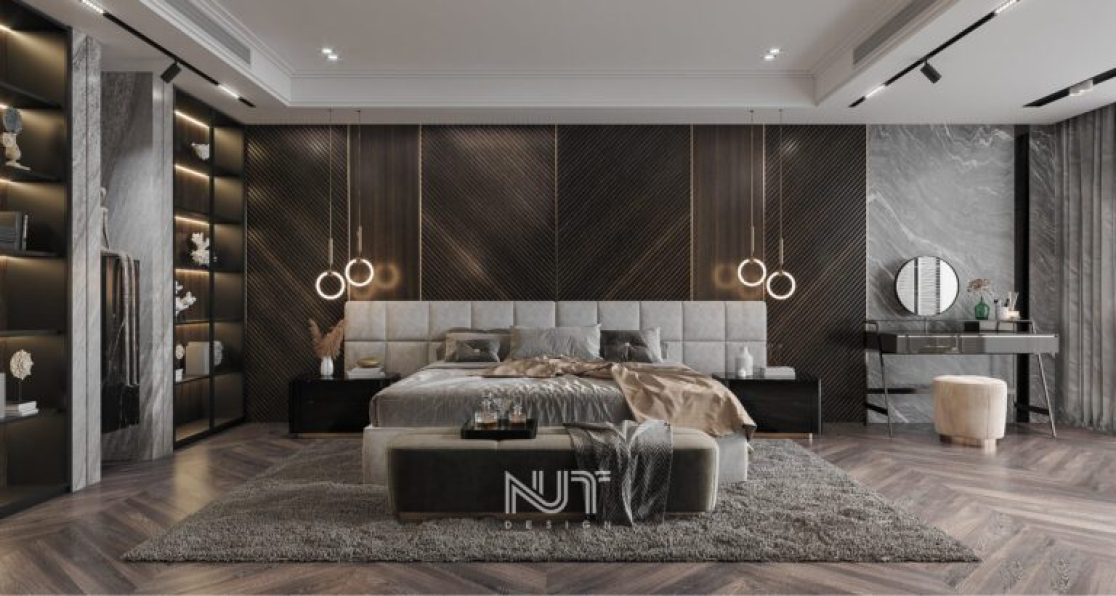Nguyen Ngoc Tung -  3D Interior Master Bedroom Model For Free Download 