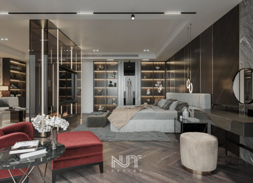 Nguyen Ngoc Tung -  3D Interior Master Bedroom Model For Free Download 