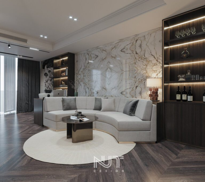 Nguyen Ngoc Tung -  3D Interior Master Bedroom Model For Free Download 