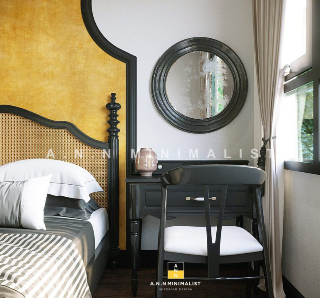  An Ngoc - Download Free 3D Interior Indochine Bedroom 