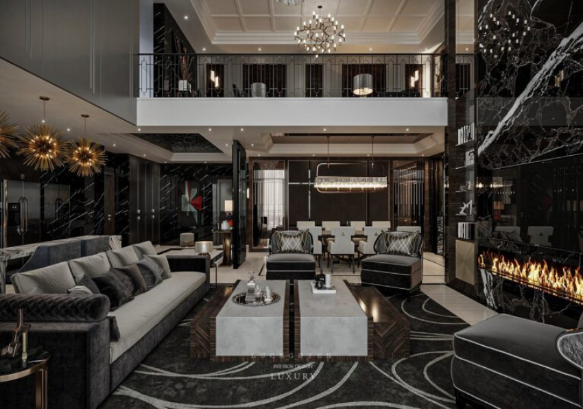 Nguyen Luc - Download Free 3D Interior Living Room - Kitchen 