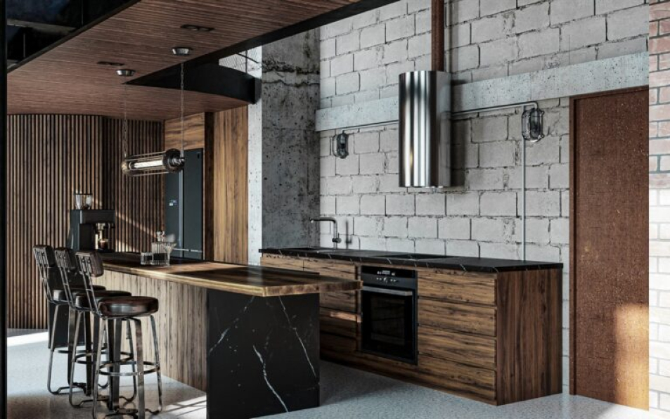 Pham Hai - Download Free 3D Interior Living Room - Kitchen Model 