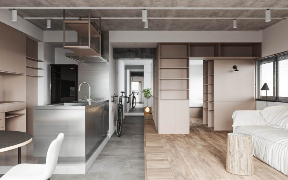 Le Hai - Download Free 3D Interior Living Room - Kitchen Model 