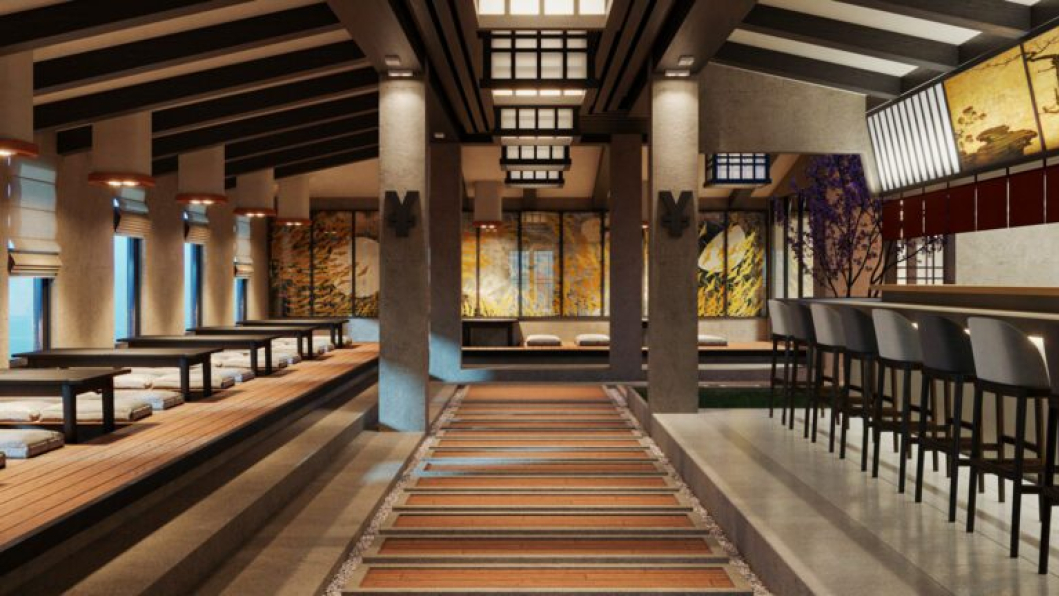 Duy Le - 3D Interior Restaurant Model Download 