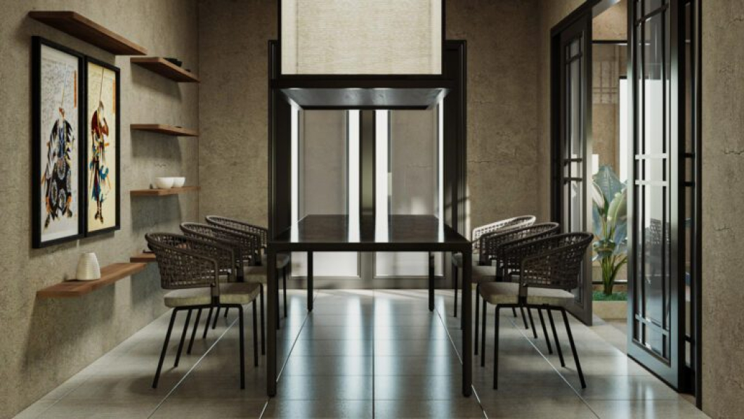 Duy Le - 3D Interior Restaurant Model Download 