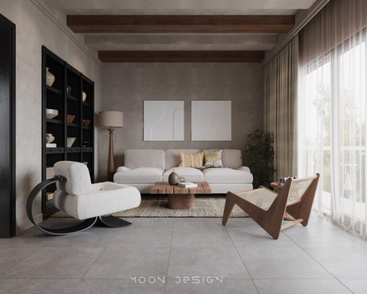 Nguyen Ha - Download Free 3D Interior Living Room - Kitchen Model 