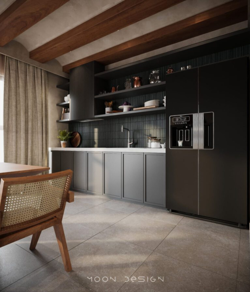 Nguyen Ha - Download Free 3D Interior Living Room - Kitchen Model 