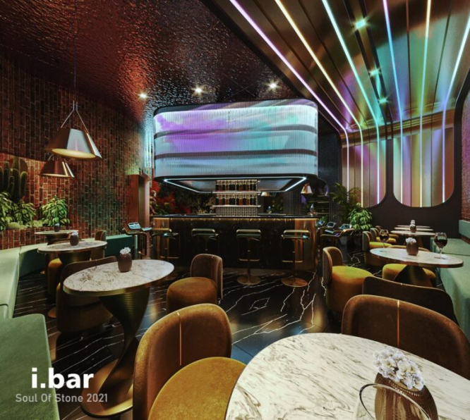 Chun's Nguyen - 3D Interior Bar Restaurant Model Download 