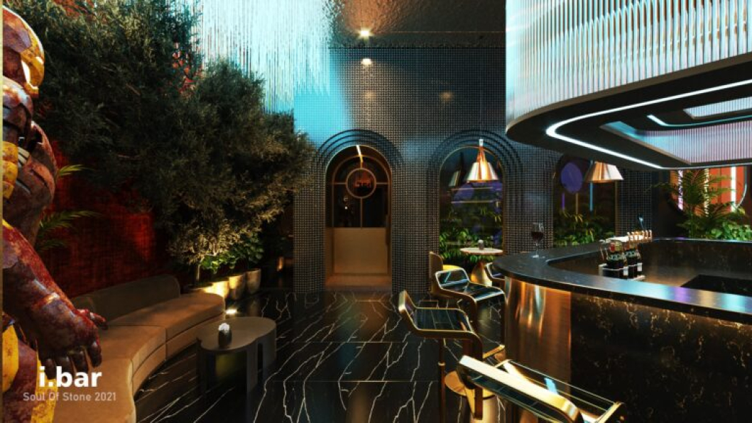 Chun's Nguyen - 3D Interior Bar Restaurant Model Download 