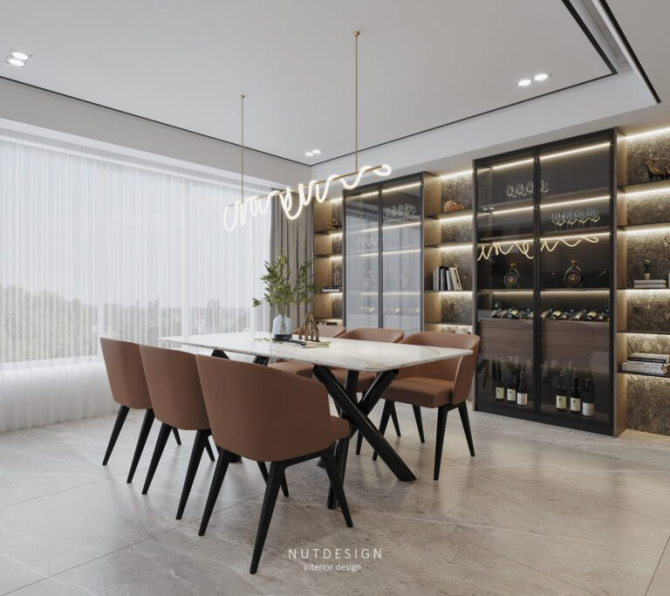 Nguyen Ngoc Tung - 3D Interior Living Room- Kitchen Model Download 