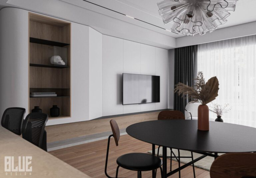 Huy Pham - 3D Interior Living Room- Kitchen Model Download 