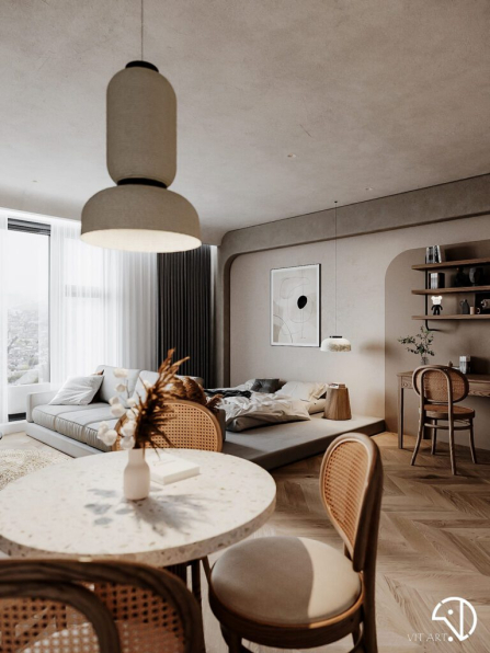 Quoc Quyen -  3D Wabi- Sabi Interior Model Download 