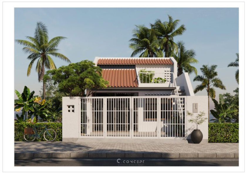 Cao Ngoc Cuong - Free 3D House Exterior Model Download 