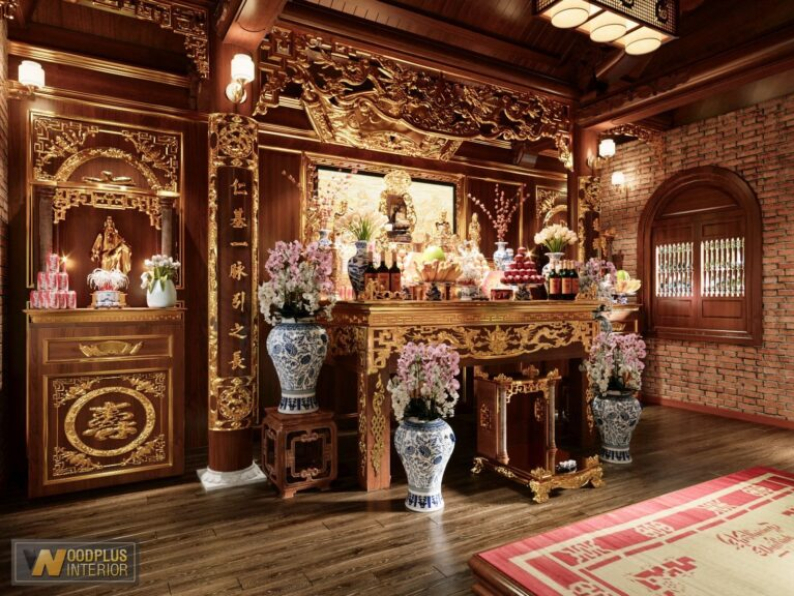 Le Ti - Free 3D Altar Room Interior Model Download
