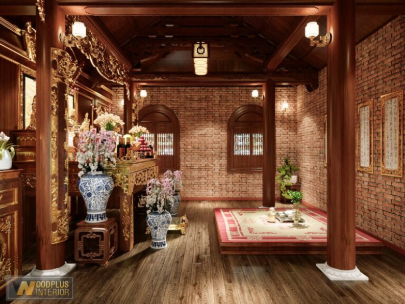 Le Ti - Free 3D Altar Room Interior Model Download