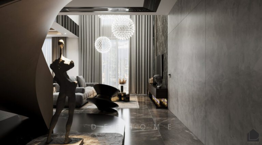 LuuAnh Van -  Free 3D Living Room Interior Model Download 