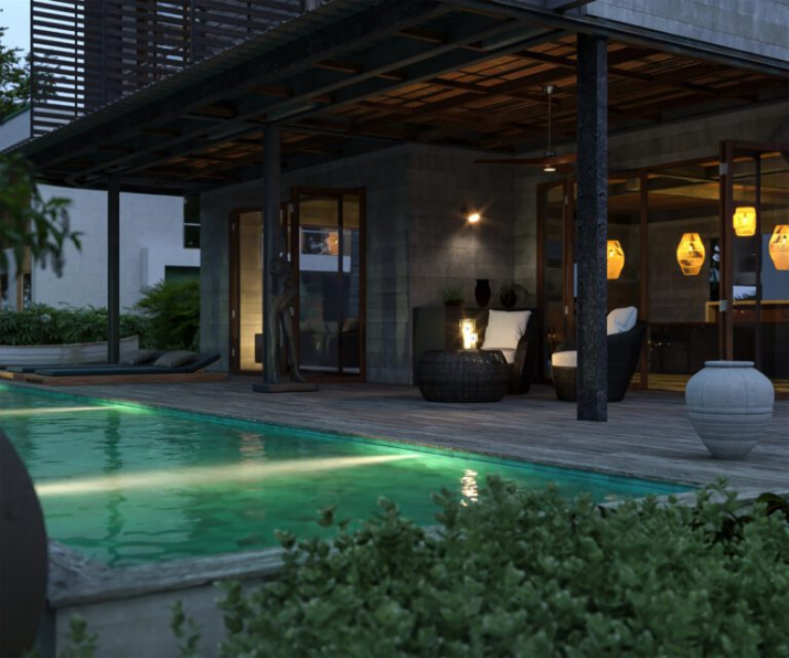 Thanh Nguyen - Free 3D House Tropical Exterior Model Download