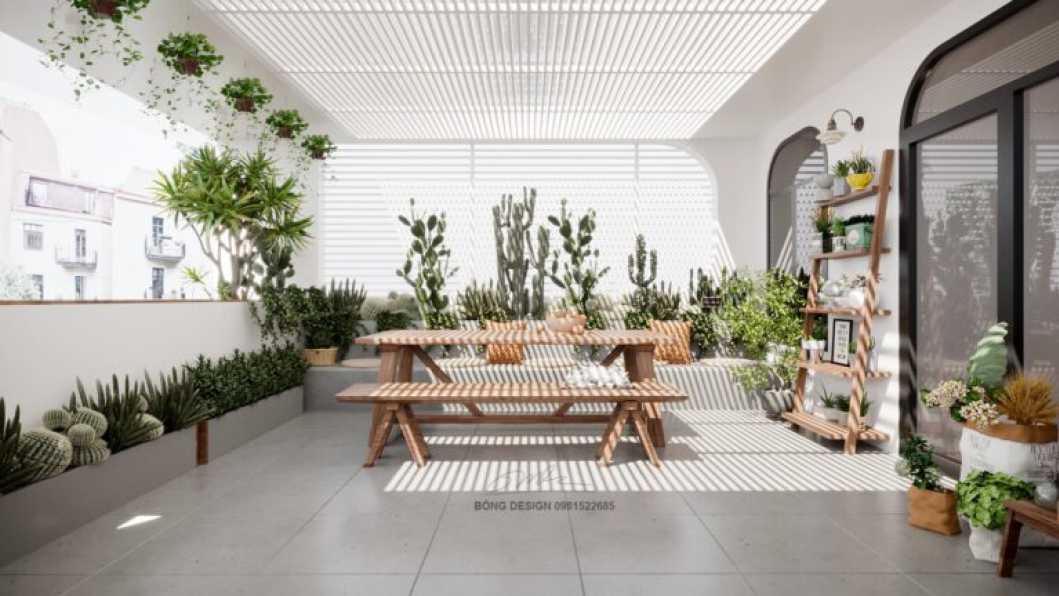  Ngo My Hoa - Free 3D Balcony Exterior Model Download