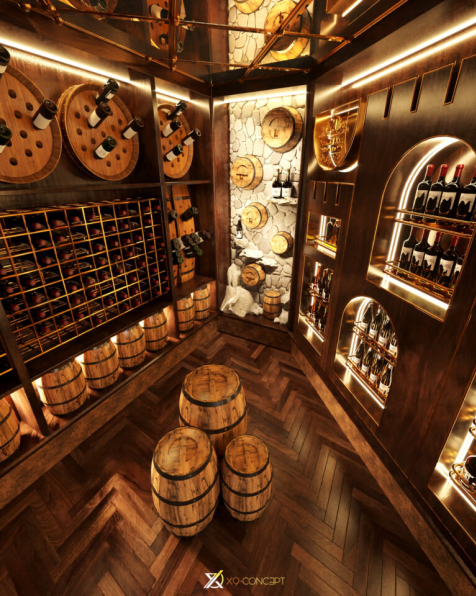  Mai Trung Hieu - Free 3D Model Wine Shop