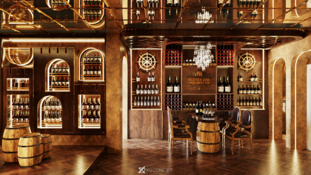  Mai Trung Hieu - Free 3D Model Wine Shop