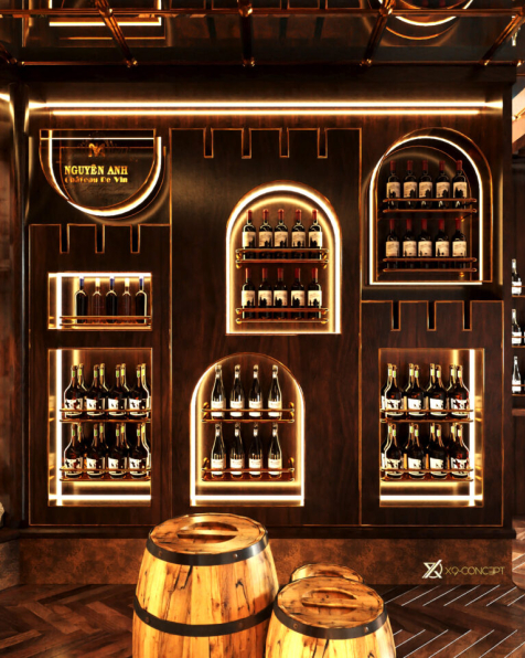  Mai Trung Hieu - Free 3D Model Wine Shop