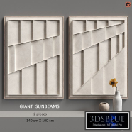 Relief GIANT SUNBEAMS