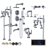Watermark Elan Vital set faucets and bath shower