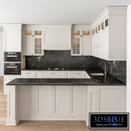 Kitchen Neo Classic Gray and White - Set 38