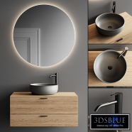 Inbani Grate 02 Vanity Unit Set 3