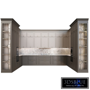 Neoclassical kitchen 16