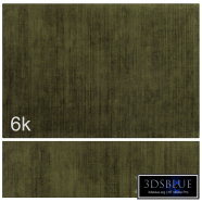 Carpet set 20 - Plain Green Wool Rug / 6K