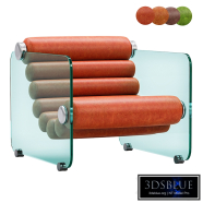 Mid Century Italian Modern Fabio Lenci Lounge Chairs