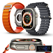 Apple Watch Ultra With Ocean Band and Alpine Loop