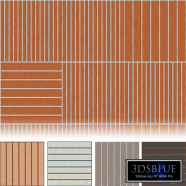 Tile MUTINA Fringe by Michael Anastassiades