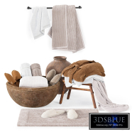 Decorative set for bathroom /002