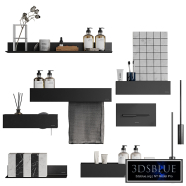 Set of accessories from Antoniolupi с подсветкой