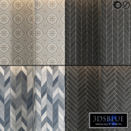 Wall Tile PBR Material Collection 03