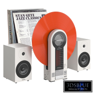 Vinyl Sony PS-F9_speaker Sony SS-HW5