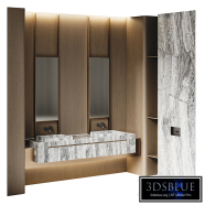 Bathroom furniture set 002