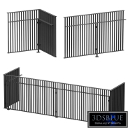 Metal fencing metal fence fencing for balcony