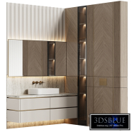 Bathroom furniture 27 modular in a modern style