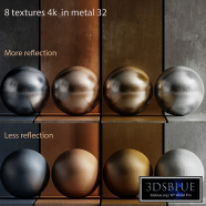8 textures 4k in metal 32